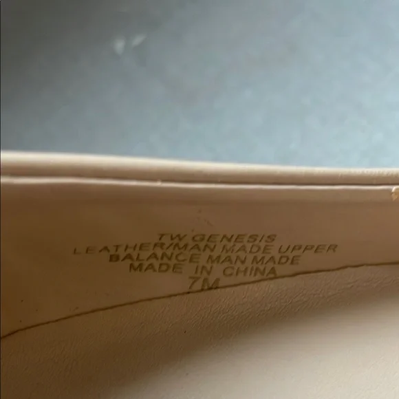 Tommy Hilfinger Beige and Black Pumps Heels Size 7 - Picture 8 of 13